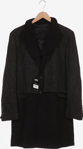 Trussardi Jacket & Coat in M in Black: front