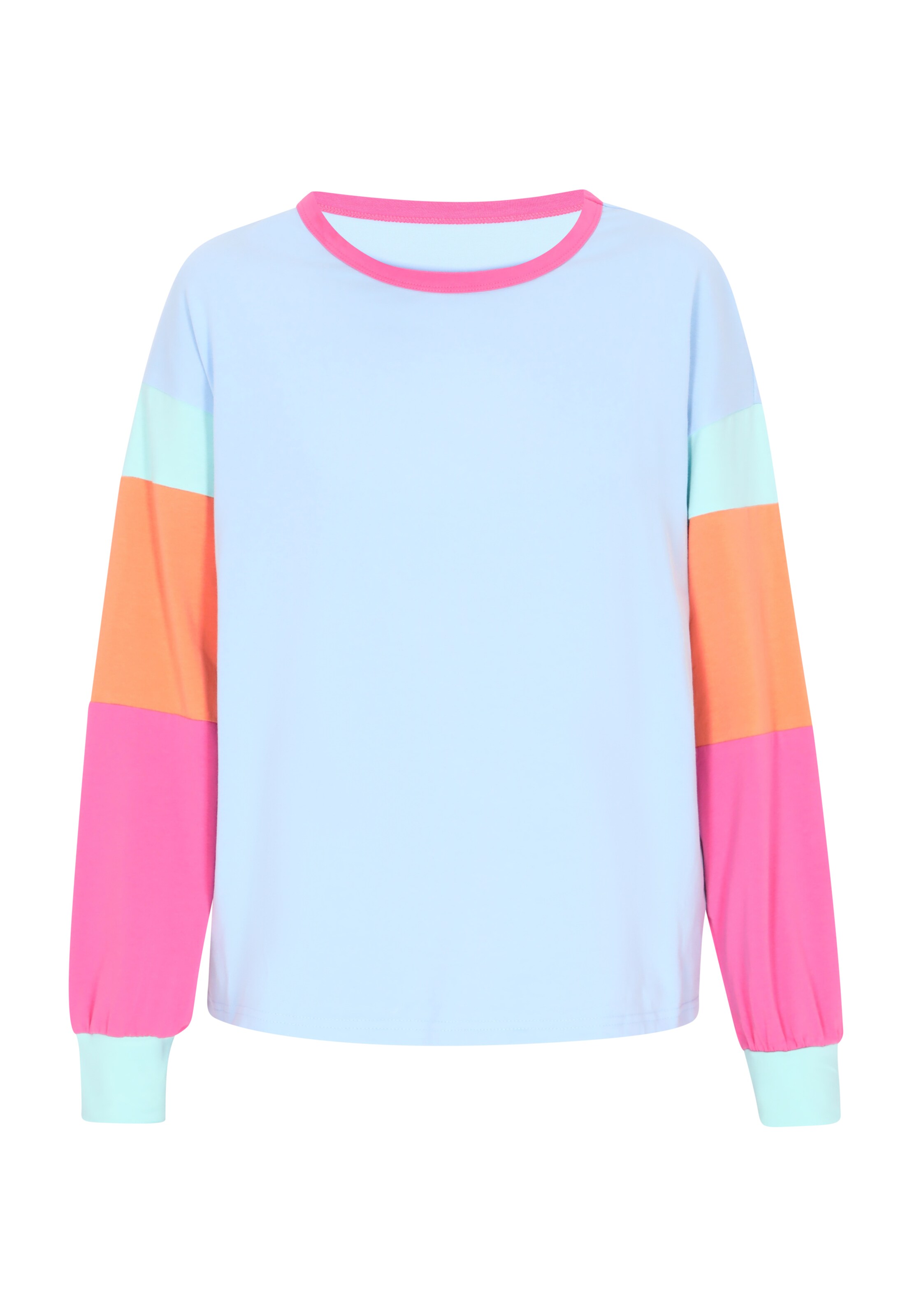 swirly Футболка в Синий: спереди