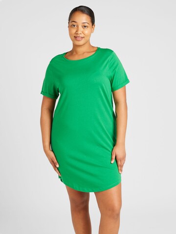 Robe 'MAY' ONLY Carmakoma en vert : devant