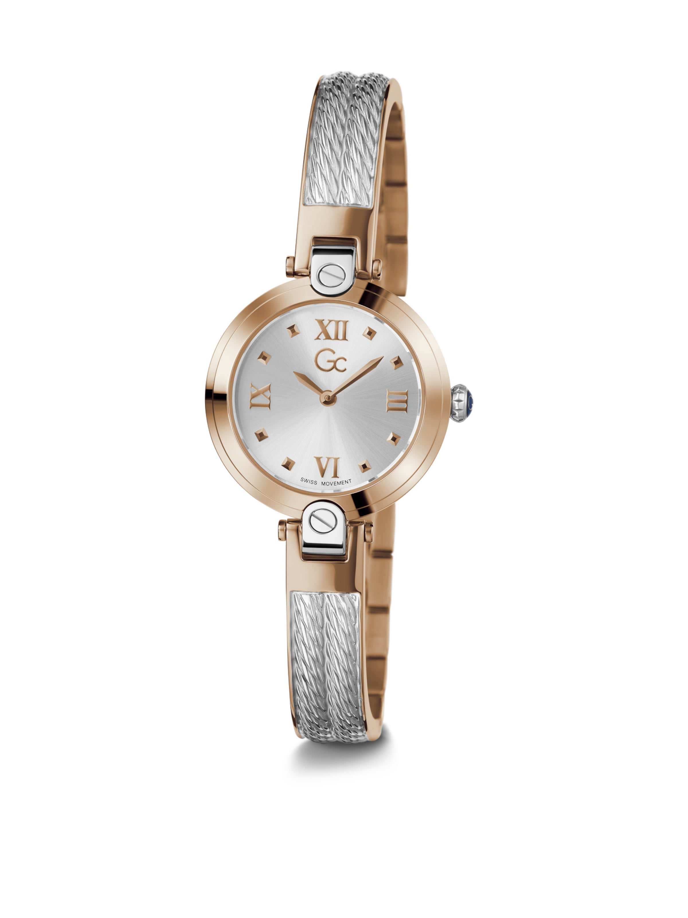 Gc Analog Watch in Silver