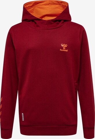 Hummel Athletic Sweatshirt in Red: front