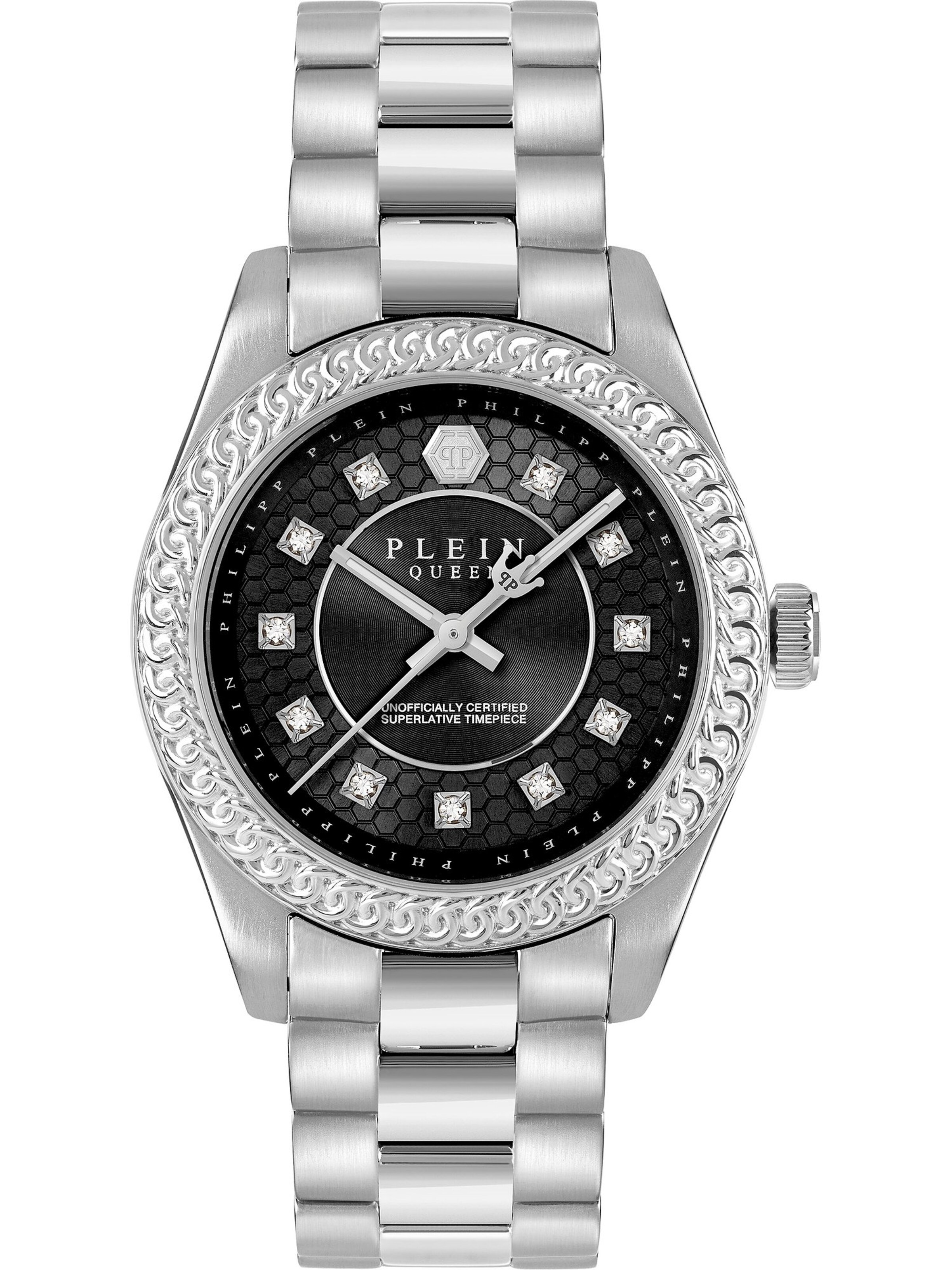 Philipp Plein Watches Uhr 'Queen Supreme' in Silber: Vorderseite