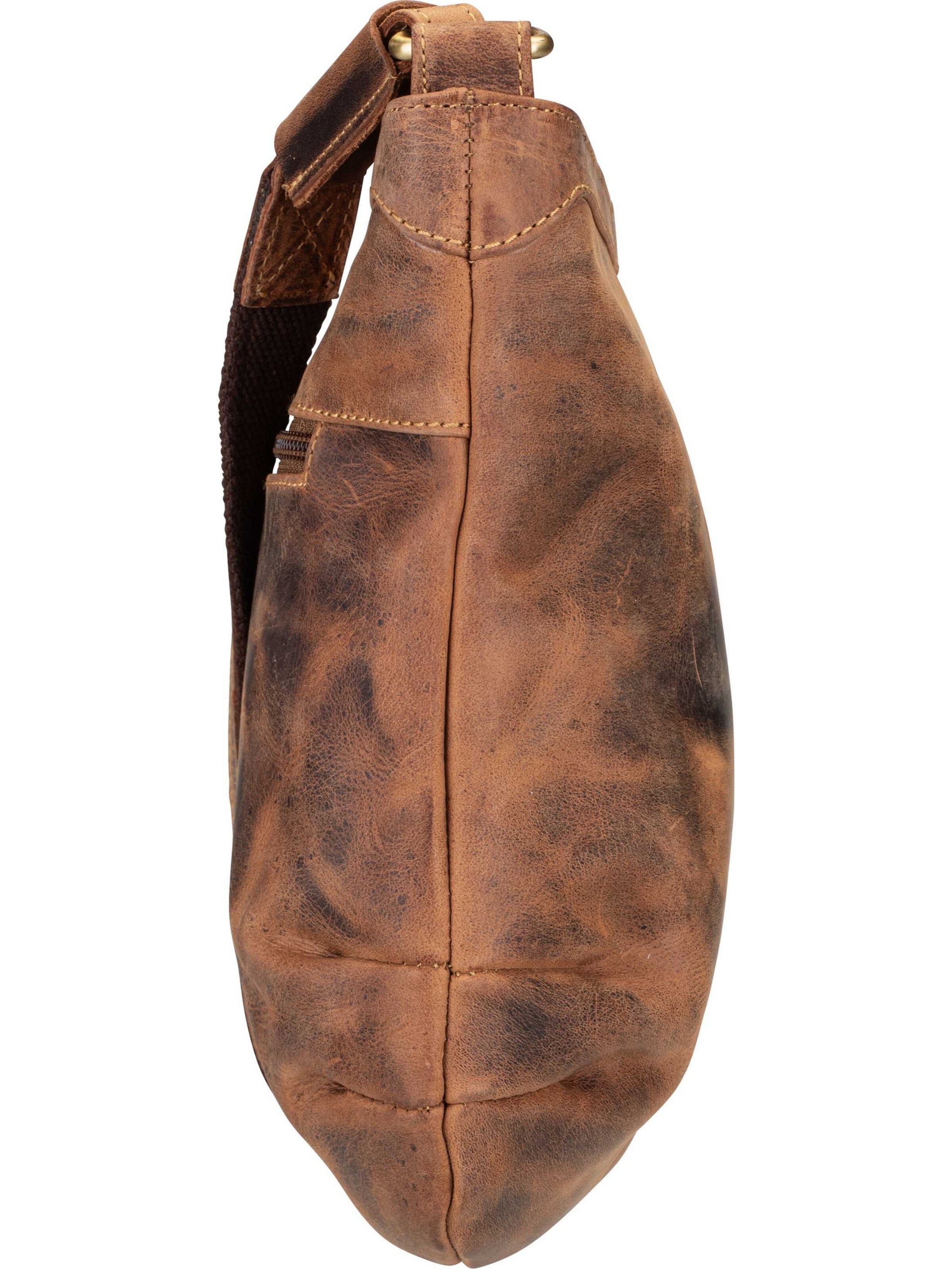 GREENBURRY Umhängetasche ' Vintage 1655A ' in Braun