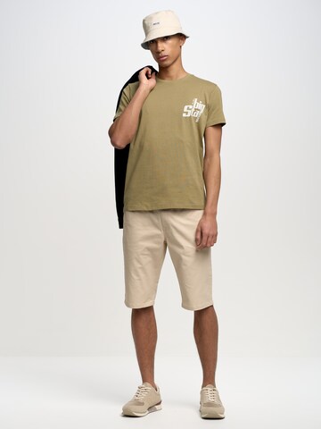 BIG STAR Regular Jeans 'PARKER' in Beige