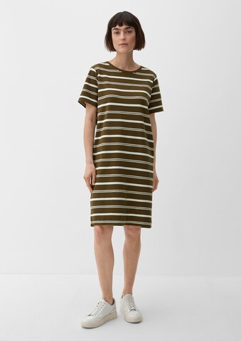 s.Oliver Kleid in Grün: Vorderseite