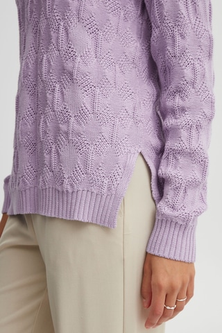 b.young Sweater 'Milja' in Purple