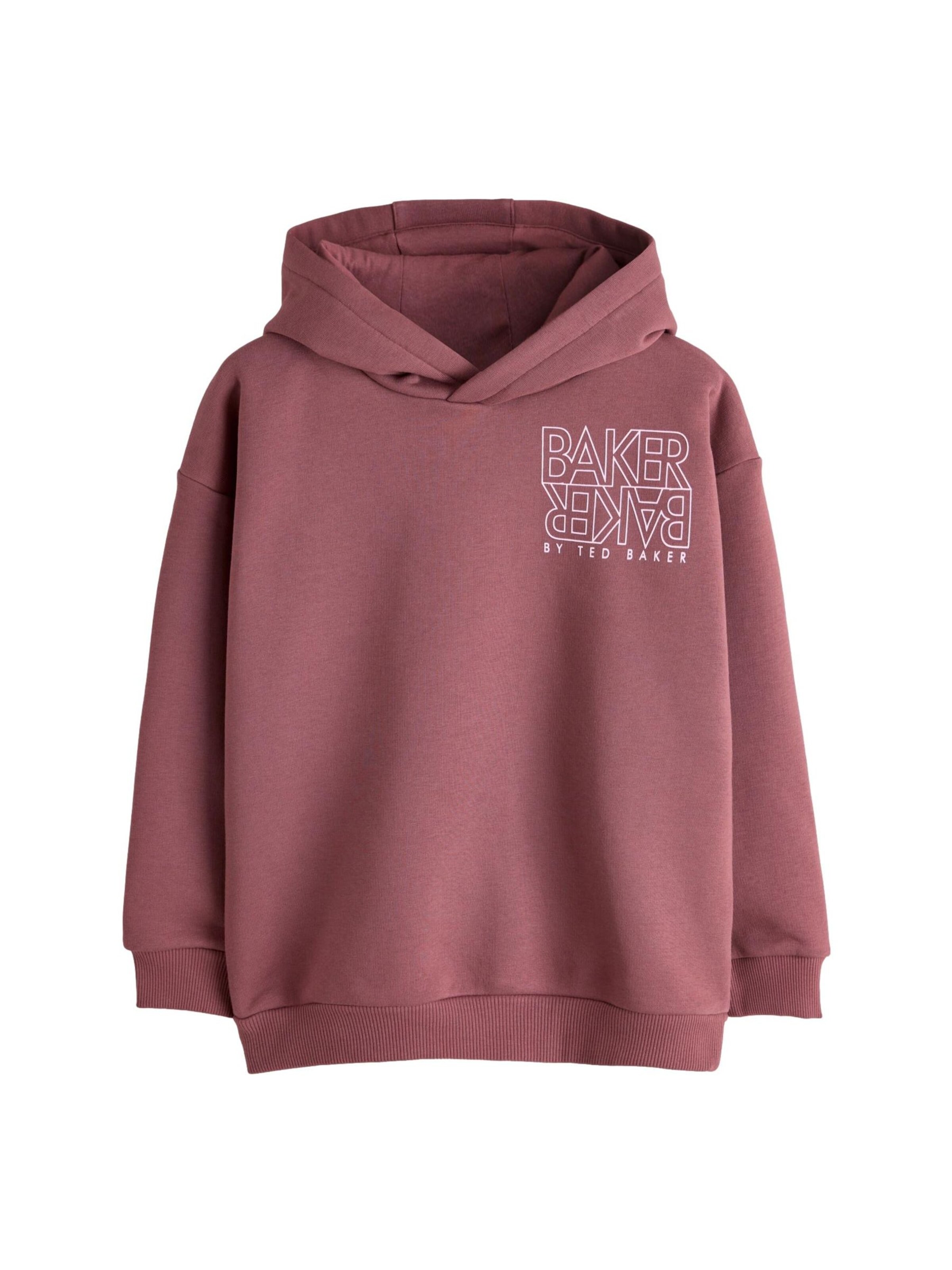 Baker by Ted Baker Sweatshirt in Rood: voorkant