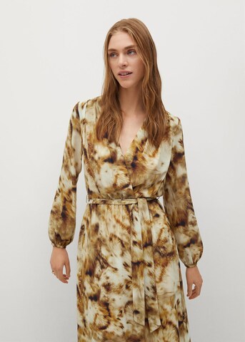 MANGO Dress 'Beso' in Brown