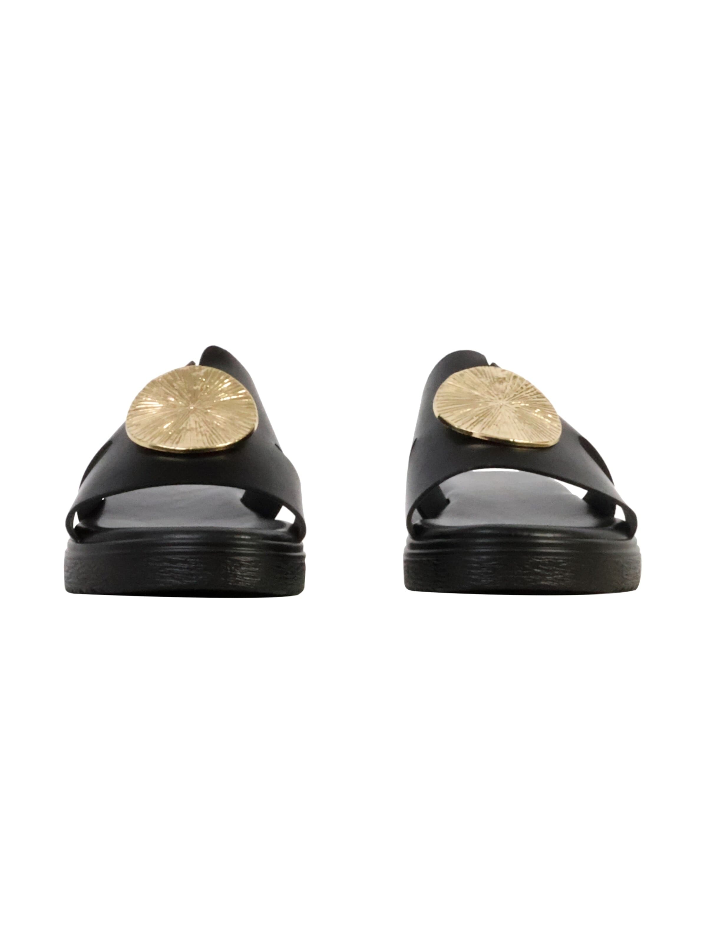 The Divine Factory Sandals in Black