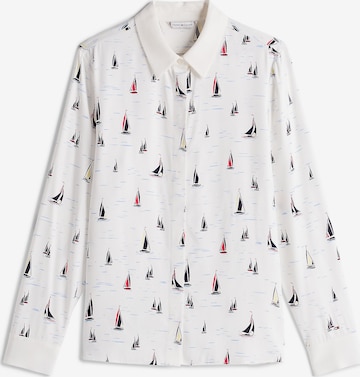 TOMMY HILFIGER Bluse in Weiß: Vorderseite