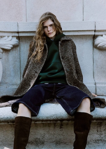 MANGO Sweatshirt 'Neia' in Green