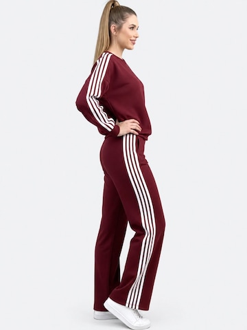 Lady Bersan Leisure suit 'Zweiteiliges Set' in Red