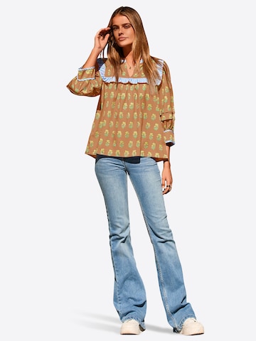 Imily Bela Bluza | rjava barva