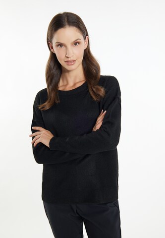 usha WHITE LABEL Sweater in Black: front