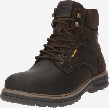 CAMEL ACTIVE Lace-up boots in Brown: front