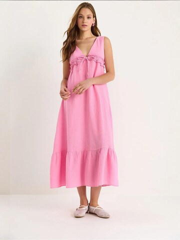 Bianco Lucci - Vestido de verão em rosa