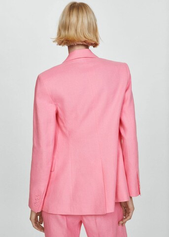 Blazer 'Margot' MANGO en rose