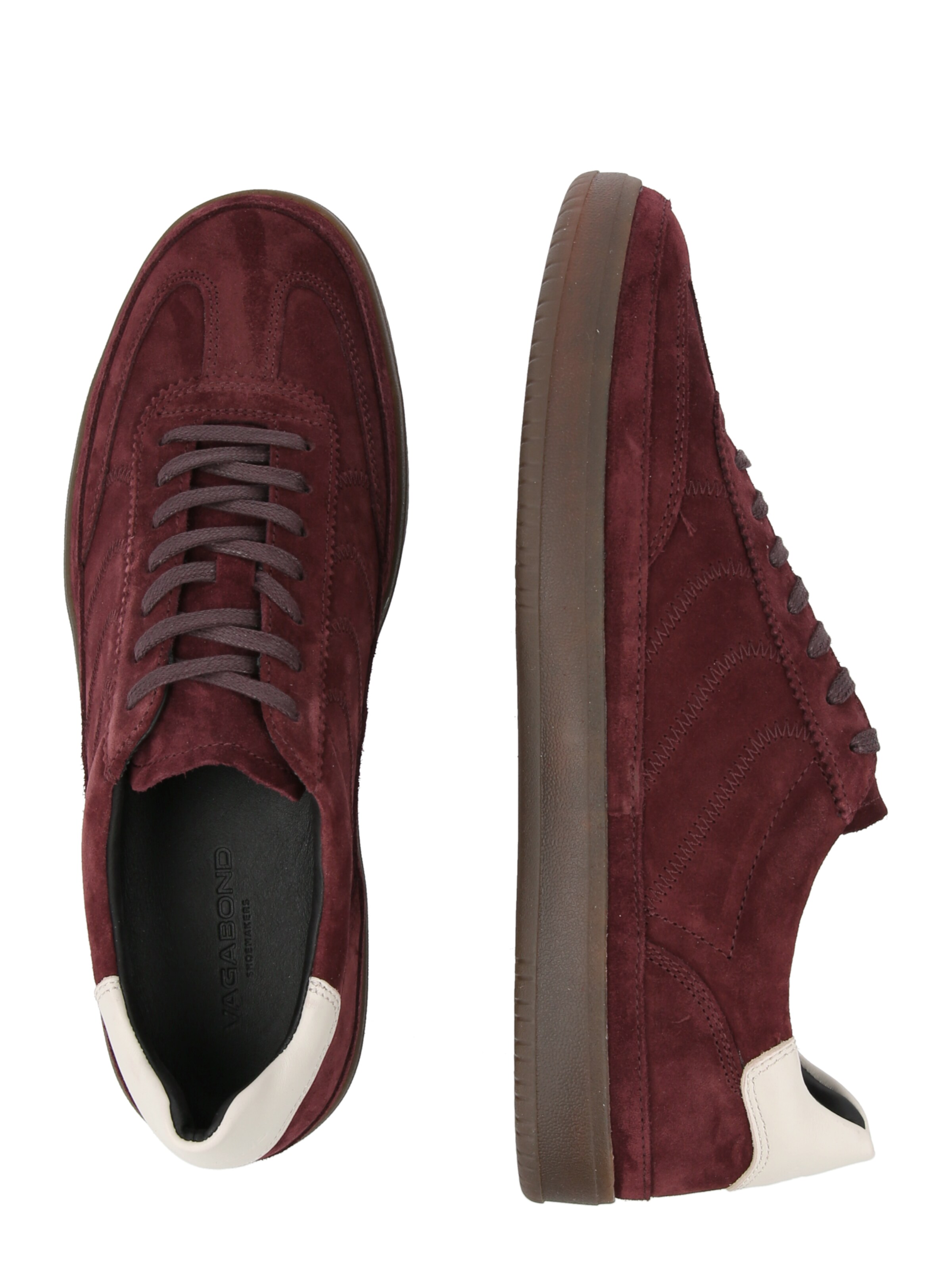 Baskets basses 'LEO' VAGABOND SHOEMAKERS en rouge