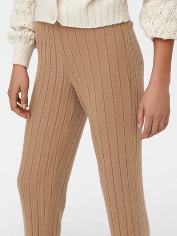 ONLY Regular Broek 'Augusta' in Bruin