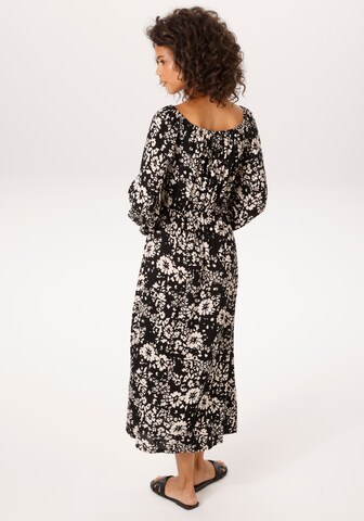 Aniston CASUAL Kleid in Schwarz