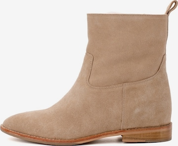 5PM Ankelstøvler 'NAOMI' i beige: forside