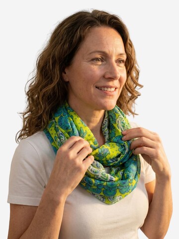 Sunsa Tube Scarf 'Sunsa' in Green
