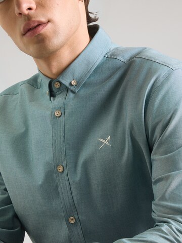 Coupe regular Chemise 'Samuel' Iriedaily en vert