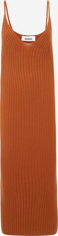 minimum Knitted dress 'STRAPPY' in Brown: front