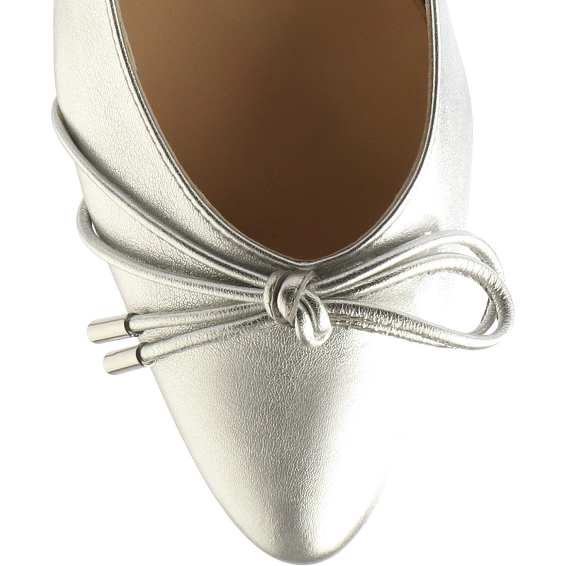 Ballerines à lanières 'LOTTA' Högl en argent