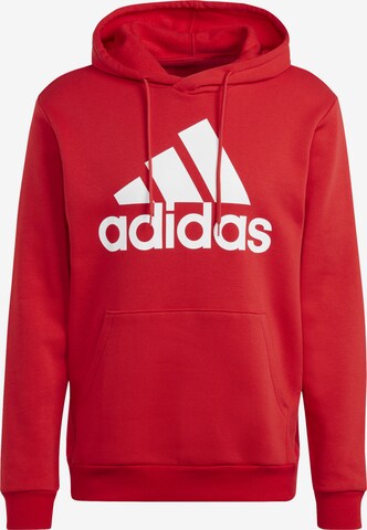 Sweat de sport 'Essentials' ADIDAS SPORTSWEAR en rouge : devant