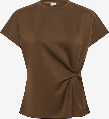 SAINT TROPEZ - Blusa en marrón: frente