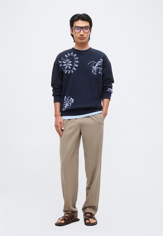 SCOTCH & SODA Flared Trui in Blauw