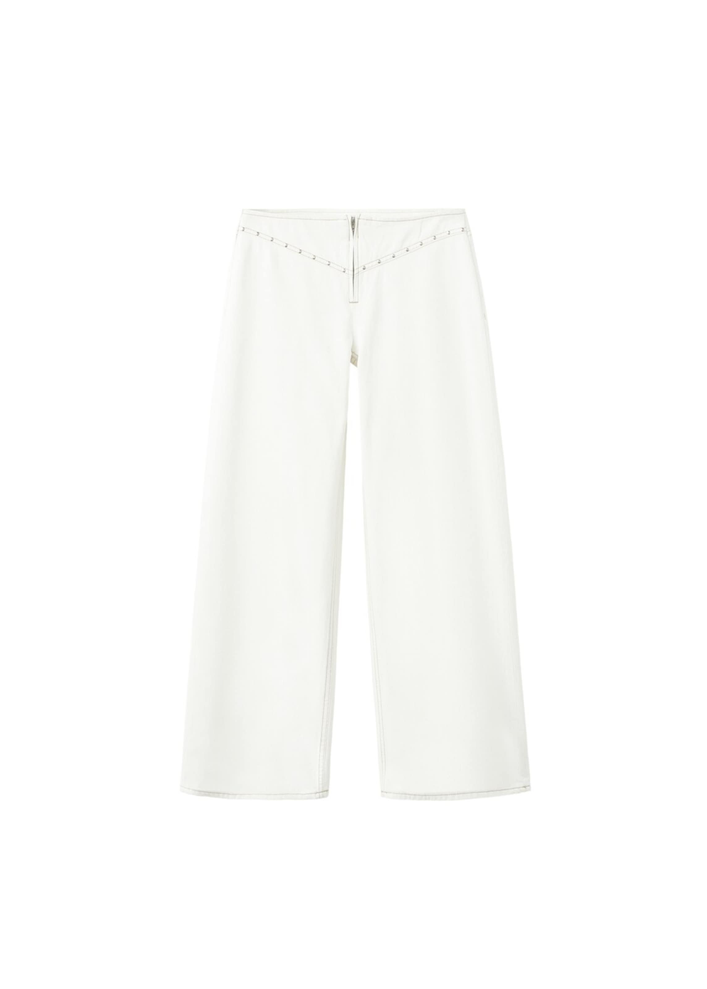 MANGO TEEN Jeans 'Kaia' in weißmeliert, Produktansicht