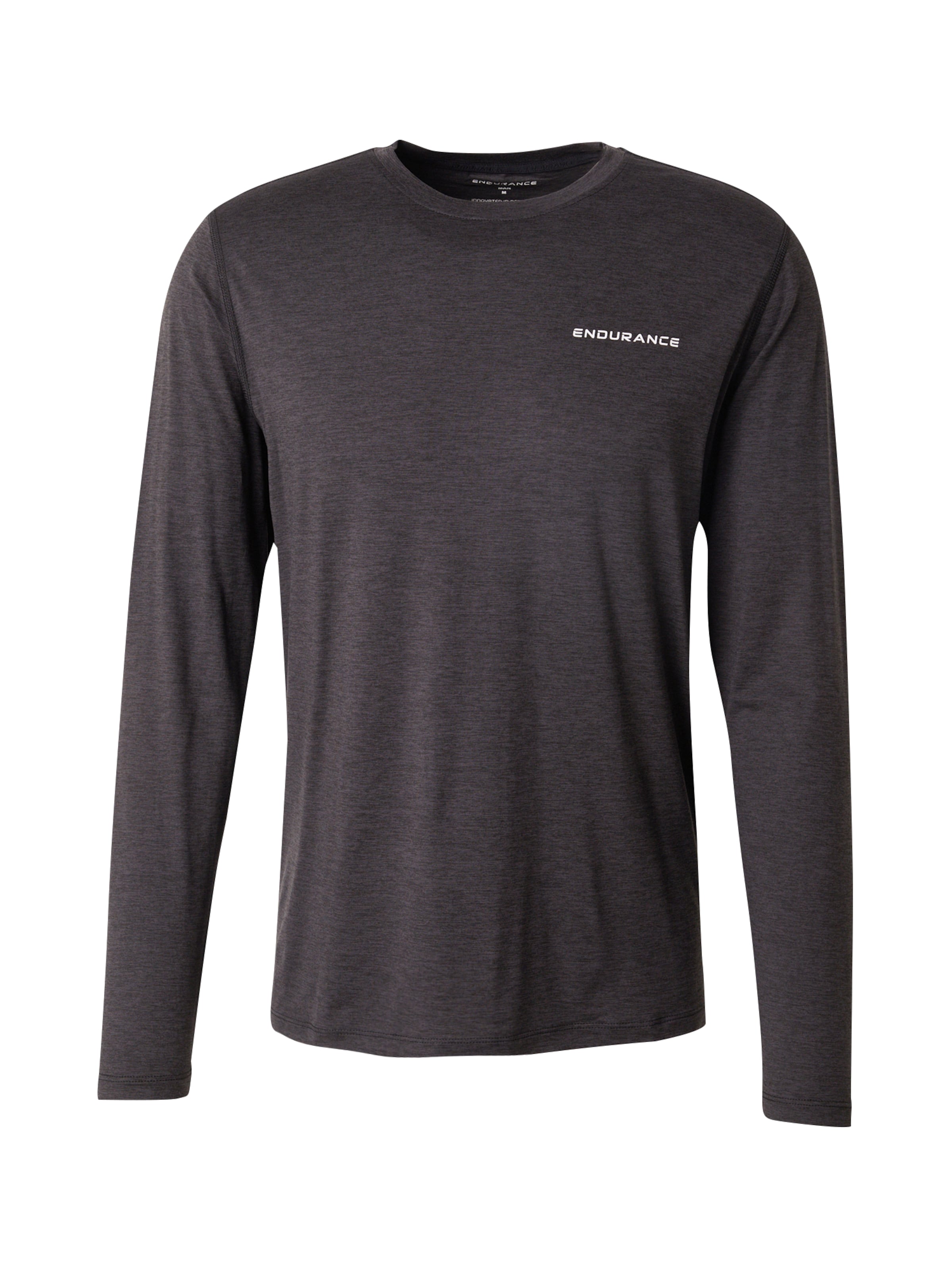 T-Shirt fonctionnel 'Abdon' ENDURANCE en noir : devant