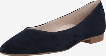 Paul Green Ballet Flats in Blue: front