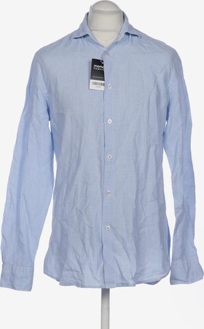 Marc O'Polo Button Up Shirt in L in Blue: front