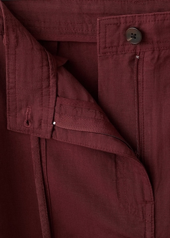 MANGO Wide leg Pants 'Ricardo' in Orange