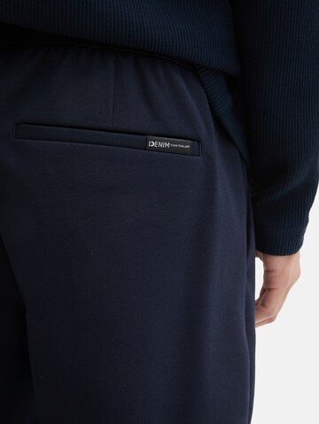TOM TAILOR DENIM Loosefit Broek in Blauw