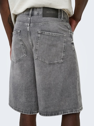 pilka Only & Sons „Baggy“ Džinsai 'ONSCARL'
