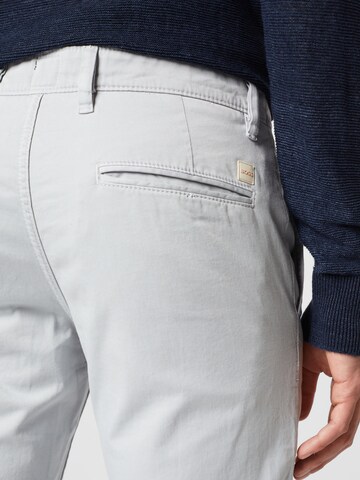 Coupe slim Pantalon chino BOSS en gris