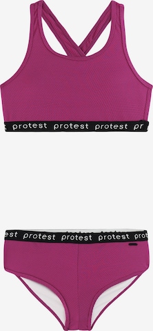 PROTEST Bikini 'PRTBeau JR' in Pink: front