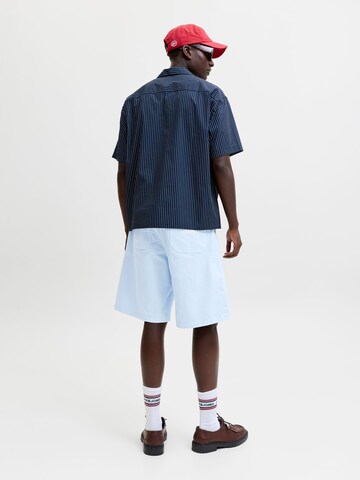 JACK & JONES Baggy Shorts in Blau