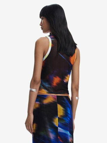 Desigual Top | mešane barve barva