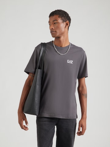 EA7 Emporio Armani Тениска в сиво