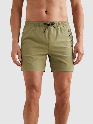 PME Legend Broek 'Airframe swim shorts' in Groen: voorkant