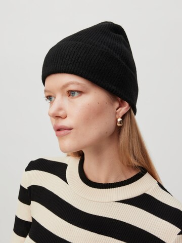 Bonnet 'Marla' LeGer by Lena Gercke en noir : sur le côté