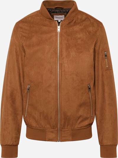 JACK & JONES Veste mi-saison 'ROCKY' en cognac, Vue avec produit