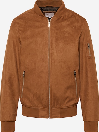 JACK & JONES Veste mi-saison 'ROCKY' en cognac, Vue avec produit