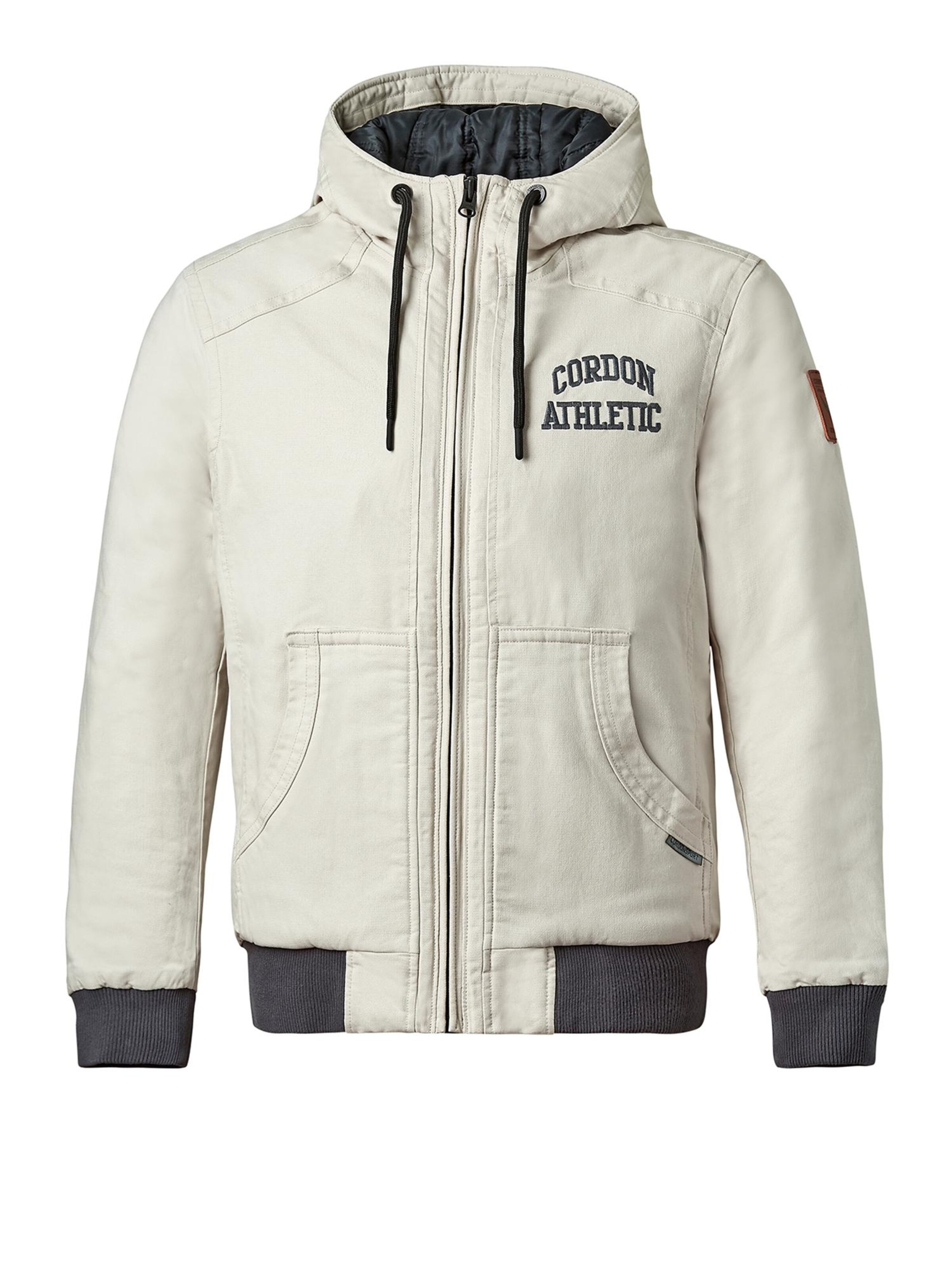 Cordon Sport Winter Jacket 'Active Hood' in Grey