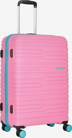 Set di valigie 'Wavestream' di American Tourister in rosa
